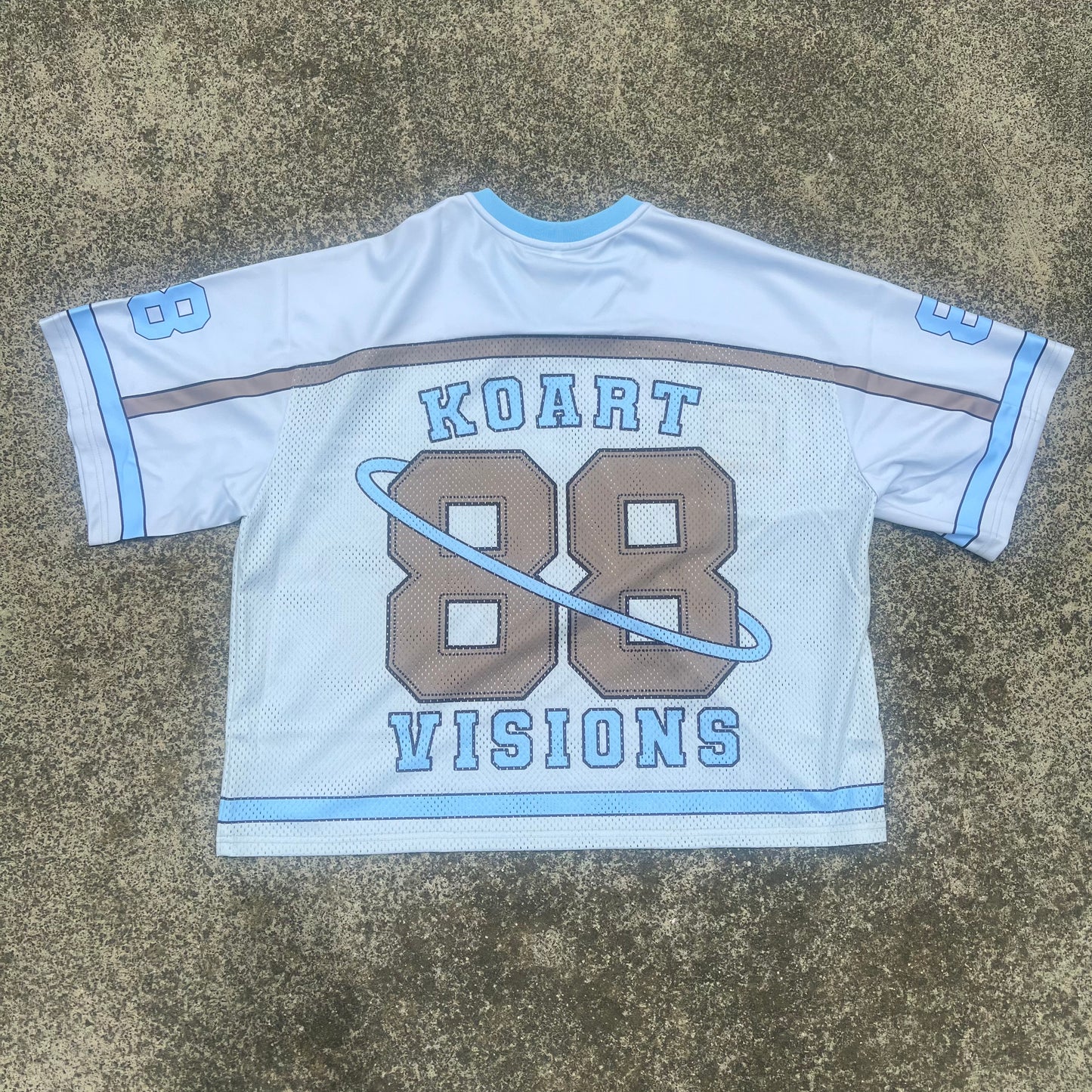 “Create Art” Jersey Blue/Cream